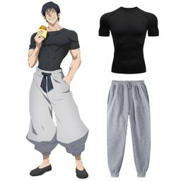 Jiu-jitsu masculino Kaisen Anime Conjunto de camisa de compressão, desempenho casual, treino atlético, camiseta seca rápida, moletom unissex - Image 1