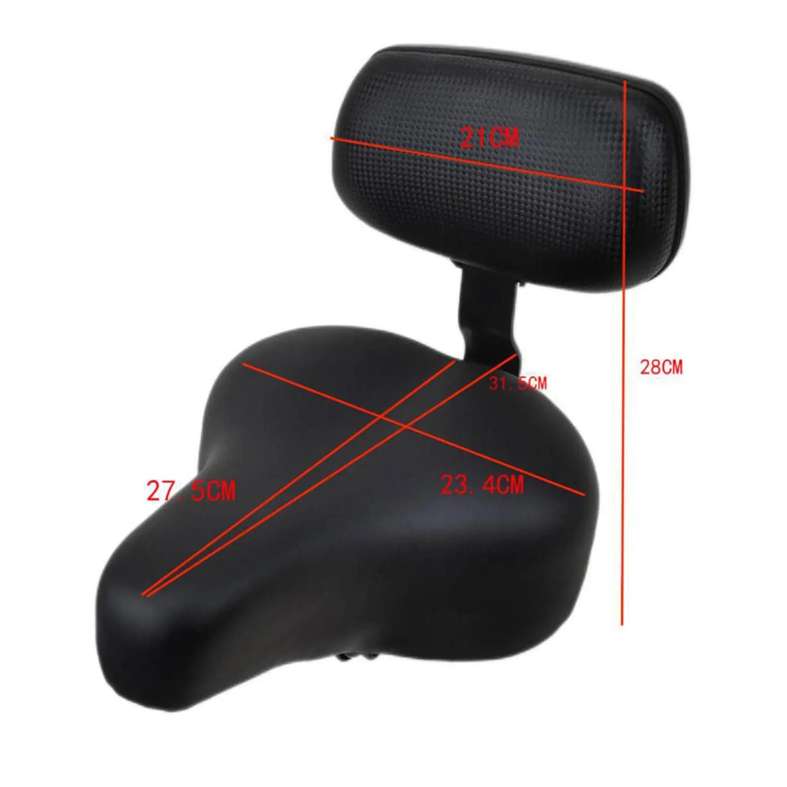 Bicicleta elétrica Saddle espuma acolchoada, alargada, durável, amortecedor, conforto, ciclismo peças, bicicleta banco traseiro, encosto acessório - Image 1