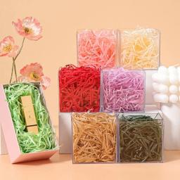 Embalagem De Papel De Raffia Confetti, Colorido, Festa De Casamento, Material De Enchimento De Caixa De Presente, Decoração de ráfia DIY, 500g 1kg - Image 3