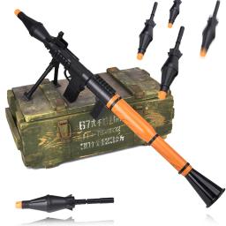 Tactical Grenade Rocket Launcher, Modelo de plástico, Bazooka RPG-7, Cosplay Props, Video Shooting Props, War Game Brinquedos - Image 1