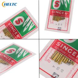 Agulhas para máquinas de costura para uso doméstico, apto para Old Macine, Brother Singer, Janome, Juki, durável, 10 pcs, 50pcs conjunto - Image 6