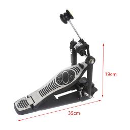 Profissional bumbo Pedal para bateria eletrônica, totalmente ajustável, Heavy Duty, único pedal da bateria, Drum substituição prática - Image 6