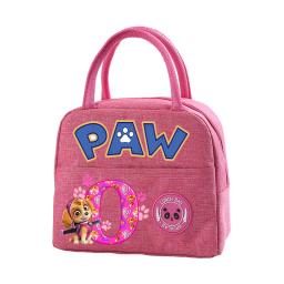 Paw Patrols Lunch Bag para Meninas, Skye Letter A-Z Anime Dog, Bolsa de isolamento térmico, Kids School Picnic Bento Case, Office Food Pouch - Image 3