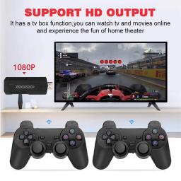 256G 58.000 Jogos GD10 Plus Jogo Vara 4K HD Video Game Console 2.4G Duplo Controlador Sem Fio Jogo Vara Para N64/PSP/PS1/GBA - Image 5