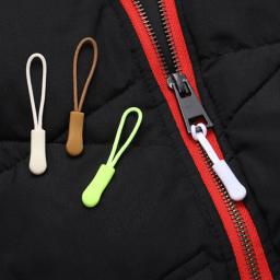 10 pçs zíper puxar extrator final ajuste corda tag substituição clipe fivela quebrada fixador zip cabo guia sacos de viagem mala tenda mochila - Image 2