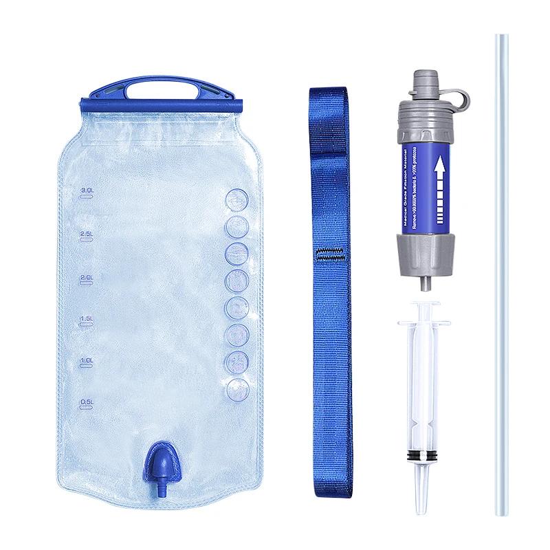 Sistema De Filtragem De Água Para Sobrevivência, Purificação Ao Ar Livre, Palha, Equipamento De Acampamento, Suprimentos De Emergência - Image 1