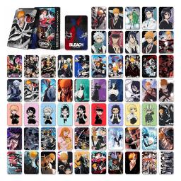 Anime japonês Cartões Lomo, Cartões Postais, Adesivos, Foto, Ventilador, Coleção de Jogos, Presente, BLEACH, 60 + 32Pcs - Image 3