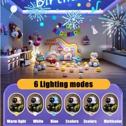 Luz Noturna Projetor Estrela para Crianças, Lâmpada Musical Robô, Presente Ideal para Aniversário, Celebrações de Natal, 21 Filmes - Image 5