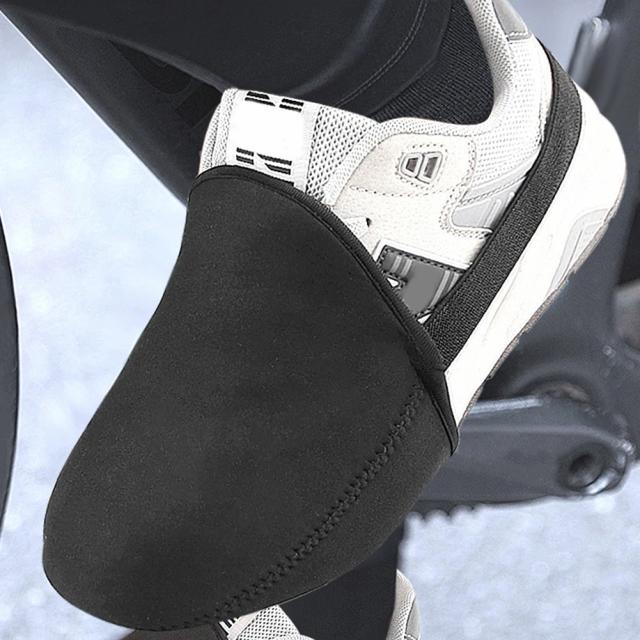Tampas Térmicas Impermeáveis para Sapatos de Ciclismo - Protetores de Toes à Prova de Vento e Acessórios Essenciais