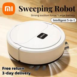 Xiaomi-Robô Varrição Inteligente, Mini Aspirador Silencioso, Escova Mop Sweep, Máquina de limpeza multifunções 3 em 1 para casa - Image 1