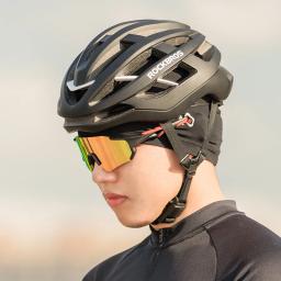 Rockbros ciclismo boné balaklava com óculos buracos anti-uv alta elasticidade respirável reflexiva bandana ciclismo chapéu acessório - Image 6