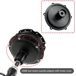 Hub Motor Acessórios para Bicicleta Elétrica Conversão Kit, Aftermarket, Junta Do Motor, Tampa De Borracha, Instalação Parte, Hall Sensor - Image 3