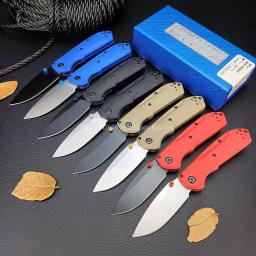Sobrevivência ao ar livre faca dobrável com Nylon Fiber Handle, facas de bolso, caça e Camping Jackknife, BM, Mini 565 EDC, 8 cores - Image 1