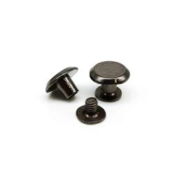 100 jogos/caixa kit de tamanho misto chicago parafuso rebite pós ligação prego para bolsa de couro cinto cinta carteira bagagem web metal 4 cores - Image 2