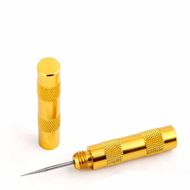 Kit de Limpeza Premium com 5 Peças para Armas e Aerógrafos: Spray, Escova, Agulha e Bicos de Reparação