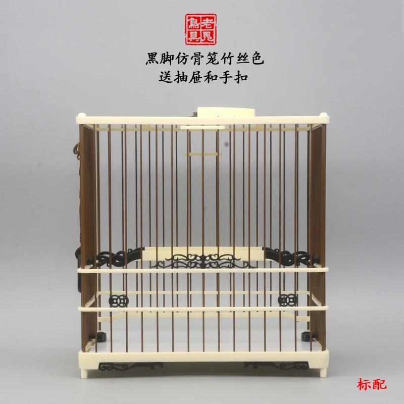 Decoração de madeira gaiolas de pássaros acessórios de decoração ao ar livre gaiolas de pássaros de luxo criação de codorna jaula pajaro produtos para animais de estimação wz50bc - Image 1