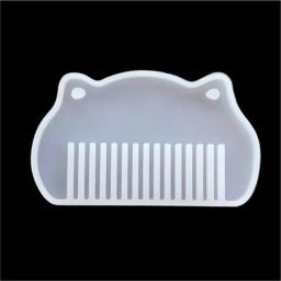 Epoxy Resin Comb Casting Mold para Artesanato, DIY Craft Supplies, Clear Base, Fazer Jóias, Moda Criativa - Image 2