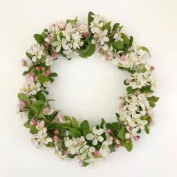 Anel de vime guirlanda de flores artificiais, plantas secas Frame para Home Decor, Decoração de Natal, coroas florais DIY, 10cm, 15cm, 20cm - Image 5