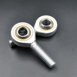 Rolamento de extremidade da haste, 2 peças, 5mm 6mm 8mm10mm 12mm m5 m6 m8 m10 m12 sa si t/k, rolamento de junta autolubrificante com rosca direita e esquerda - Image 3
