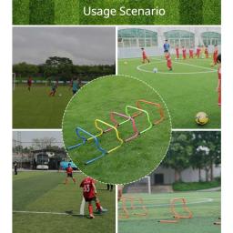 Barreiras De Futebol Com Pano, Envoltório De Recipiente, Futebol Agility Training Set, Treinamento De Velocidade Ao Ar Livre, Acessórios De Futebol, 15cm, 3Pcs - Image 5