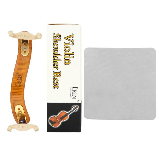 Suporte de Ombro IRIN para Violino com Almofadas Ajustáveis - Acessórios de Instrumentos Musicais 4/4