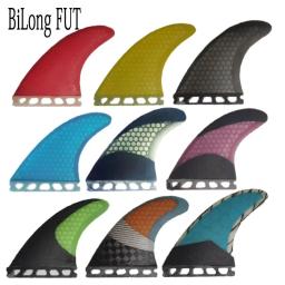Tri-Fin Carbon Fiber Fin Surfboard Fins, grandes acessórios de surf board, vários tamanhos, S e M, Clearance Sale - Image 1