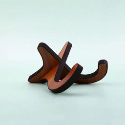 Suporte De Madeira Dobrável Portátil, Display Stand, Kalimba, Piano Polegar, Acessórios De Música, 1Pc - Image 2