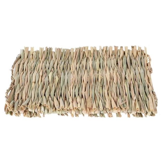 Tapete de Palha Tecido para Pequenos Animais, Cama Confortável para Hamsters e Cobaias, Acessório Ideal para Gaiolas