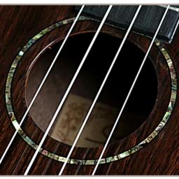 Todo o Ebony Ukulele Guitar, Mini Soprano elétrico Concert Tenor, 4 cordas, guitarra de viagem Pickup, 4 cordas, 21 ", 24", 26" - Image 2