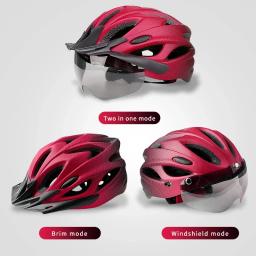 X-TIGER adulto capacete de bicicleta com luz traseira led óculos leve respirável capacete de ciclismo caber 58-62cm circunferência da cabeça - Image 6