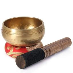 Conjunto de tigela tibetana, tigela de som, presente original, útil para meditação, ioga, alívio do estresse, música budista - Image 1