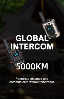 Isfriday M08 walkie-talkie 5000km Longo Alcance de Conversa 4g LTE POC Rede Rádio Cartão Sim Walkie Talkie rádio wo way - Image 2