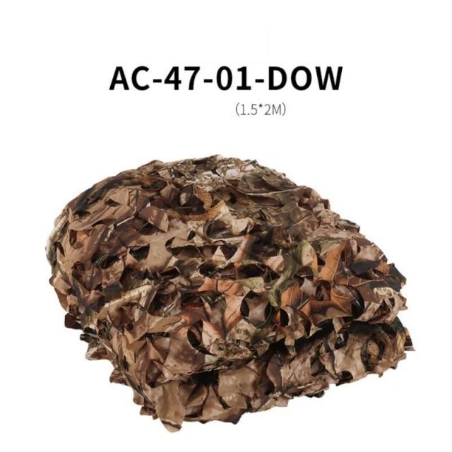 Rede de Camuflagem Dobrável e Portátil para Caça Ao Ar Livre com Pano Seco Rápido