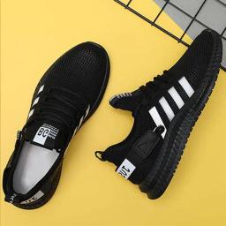 Tênis de corrida respirável Air Mesh para homens, leve, andando, tênis antiderrapantes, tênis de ginástica, tênis masculino - Image 2