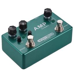 MOSKYaudio-AMP TURBO BOOST Overdrive Pedal De Guitarra, Acessórios Metal Shell Effect, Pedal De Instrumentos Musicais Com Impulsionador Limpo - Image 2