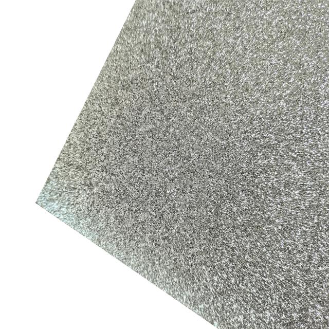 Cartolina Glitter A4 250gsm com 100 Peças - Papel Colorido para Artesanato, Natal e Dia dos Namorados, Ideal para Embalagens e Presentes DIY