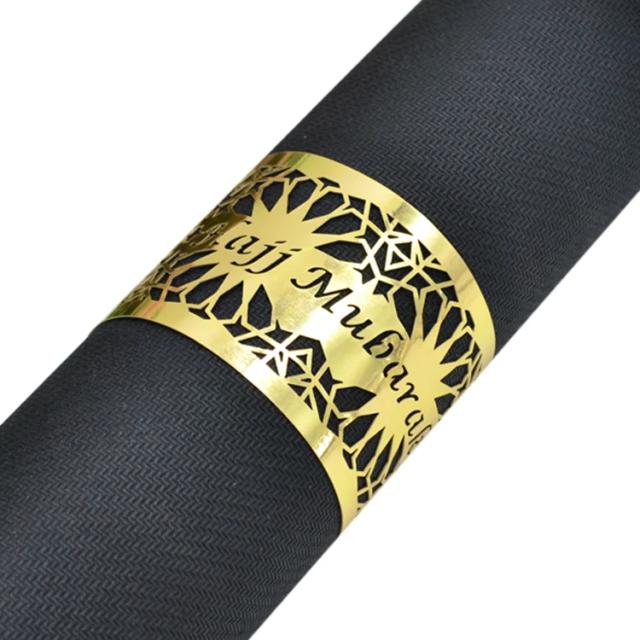 Centerpieces Personalizados para Eid al-Adha: Corte a Laser de Alta Qualidade e Anéis de Guardanapo Inspirados na Hajj Mubarak