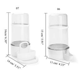 Alimentador de aves e água para animais de estimação gaiola de papagaio automático bebedor comida de pássaro tigela de água alimentador automático para gaiola 090c - Image 6