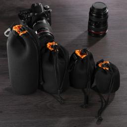 Neoprene impermeável Soft Video Camera Lens Pouch Bag, Case para Canon, Sony, Câmera SLR mais digital - Image 5