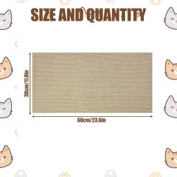 Criativo Cat Scratch Board para gatinho, Garra de moagem, Scratcher Mat, Tapetes de sofá, Protetor de móveis - Image 3