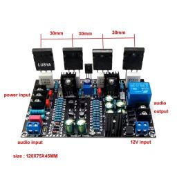 Terminado Amplificador Board com tubo de alta potência, amplificador de potência Mono, 1943 + 5200, 200W - Image 3