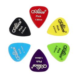 Alice-Palhetas transparentes PC guitarra, clara e fosco, conjunto colorido, espessura sortida, 30 pcs, 40 pcs, 50pcs - Image 3