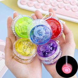 1 pçs novo brilho criativo led piscando yoyo bola clássico crianças mecanismo de embreagem magia yo-yo brinquedos para crianças brinquedo festa moda brinquedo - Image 1