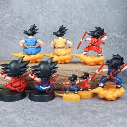 Figura de anime dos desenhos animados dragon ball z crianças brinquedos boneca kawaii goku modelo acessórios brinquedo das crianças presente figuras ação hobbies - Image 4