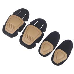 Sapo Tático Terno Joelheiras e Cotovelo Suporte Joelheira, Fitness Sports Brace Protector - Image 3