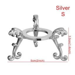 Bola De Cristal Metal Base Estatueta Display Stand, Esfera De Artesanato, Pedra Suporte Suporte, Desktop Ornamentos, Adereços De Fotografia - Image 4