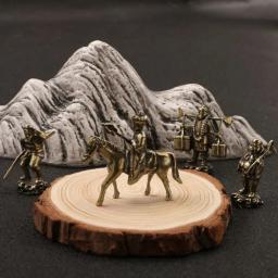 Miniaturas de Caráter Mitológico de Sun Wukong, Viagem ao Oeste, Mini Estátuas de Cobre, Cultura Tradicional Chinesa - Image 3