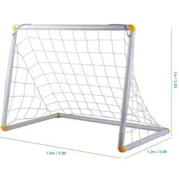 Rede dobrável portátil do objetivo do futebol, rede do treinamento do futebol, escola do clube, fósforo, 1.8x1.2m, 1PC - Image 6