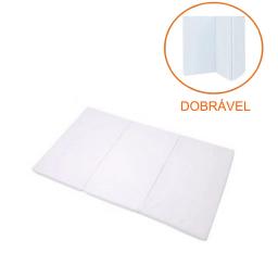 Colchonete Desmontável E Dobravel Soft Para Berço Bebe 99x63 1BB Branco Confortavél Presente Natal Ano Novo Enxoval - Image 2