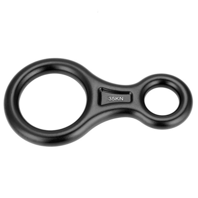 Descender Rappel Ring 35KN para Escalada ao Ar Livre, Equipamento Unissex para Aventureiros